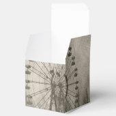 Steampunk-Top-Hut-Gastgeschenk Hochzeit Geschenkschachtel (Geöffnet)