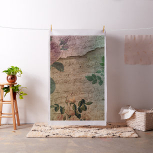 Steampunk Torn Rose   Vintage Not leidende Ephemer Stoff