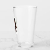 Steampunk-Totenkopf-Maschine Glas (Links)