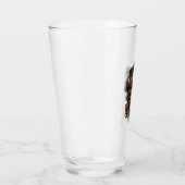 Steampunk-Totenkopf-Maschine Glas (Rechts)