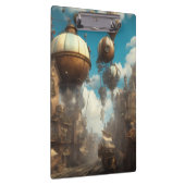 Steampunk Town | Klemmbrett (Rechts)