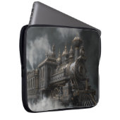 Steampunk Train Laptopschutzhülle (Vorne Rechts)