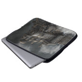 Steampunk Train Laptopschutzhülle (Vorne Knopf)