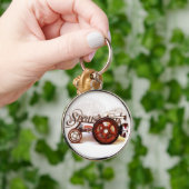 Steampunk Traktor-Schicksals-Geschenke Schlüsselanhänger (Hand)