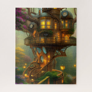 Steampunk Treehouse Observatory Puzzle