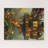 Steampunk Treehouse Observatory Puzzle (Horizontal)
