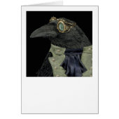 "Steampunk Trickster" - Raven Card (Vorne)