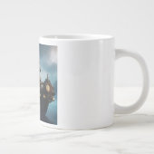 Steampunk Tug Boat Jumbo-Tasse (Rechts)