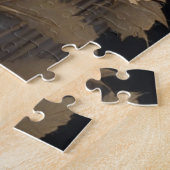 Steampunk-Tür mit Blumen Puzzle (Seite)