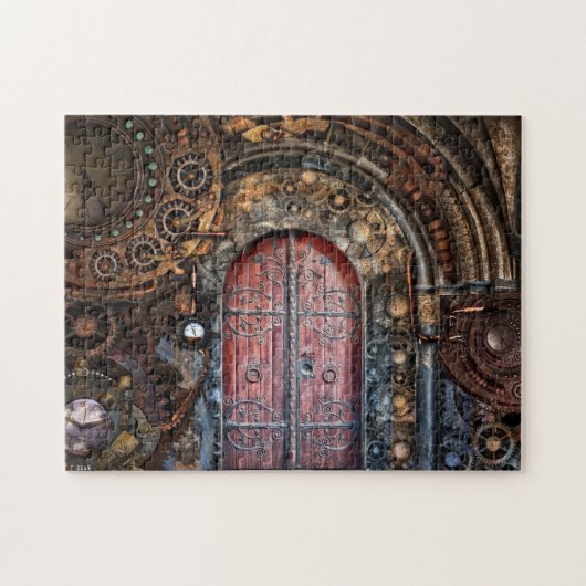 Steampunk-Tür-Puzzle Puzzle (Horizontal)