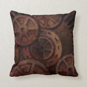 Steampunk übersetzt industrielle Mode Kissen