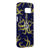 Steampunk übersetzt Krake Kraken Case-Mate Samsung Galaxy Hülle (Rückseite/rechts)