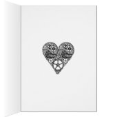 Steampunk Uhr-Arbeiten und Gang-Herz (Innen (Rechts))