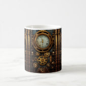 Steampunk-Uhr-Kaffee-Tasse Kaffeetasse (Mittel)