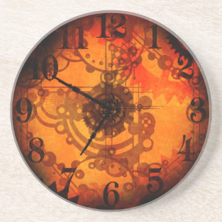 Steampunk Uhr-Untersetzer Untersetzer