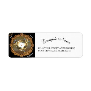 Steampunk, Uhren und Gänge im goldenen colorsg