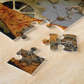 Steampunk, Uhren und Gänge Puzzle (Seite)