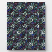 Steampunk-Uhrenteile - lila Druck von LeahG Fotoplatte (Vorderseite)