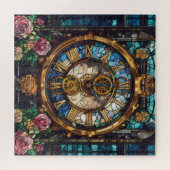 Steampunk-Uhrturm-Rätsel Puzzle (Horizontal)