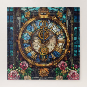 Steampunk-Uhrturm-Rätsel Puzzle