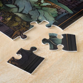 Steampunk-Uhrturm-Rätsel Puzzle (Seite)