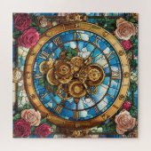 Steampunk-Uhrturm-Rätsel Puzzle (Horizontal)