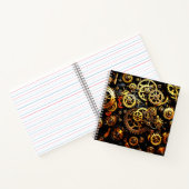 Steampunk-Uhrwerk Gears 1004 Notizblock (Innenseite)