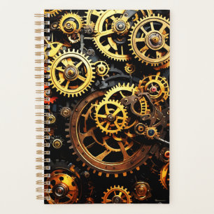 Steampunk-Uhrwerk Gears 1004 Planer