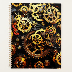 Steampunk-Uhrwerk Gears 1004 Planer