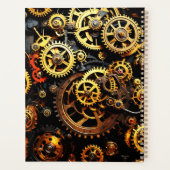 Steampunk-Uhrwerk Gears 1004 Planer (Rückseite)