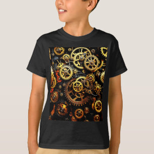 Steampunk-Uhrwerk Gears 1004 T-Shirt