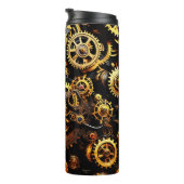 Steampunk-Uhrwerk Gears 1004 Thermosbecher (Nach rechts gedreht)