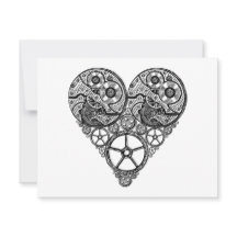 Steampunk-Uhrwerke und Verlobtes Getriebeherz