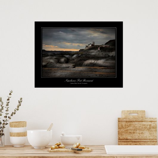 Steampunk und Burtonesque Napoleon Fort Bovisand Poster (Küche)