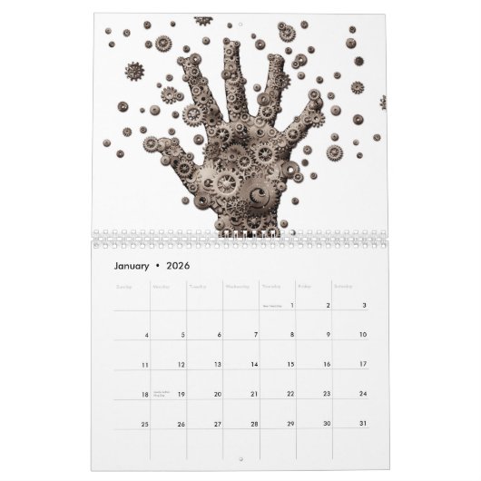 Steampunk und Dampf-Punk Kalender (Jan 2026)