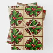 Steampunk und Holly Geschenkpapier Set (Beispiel)