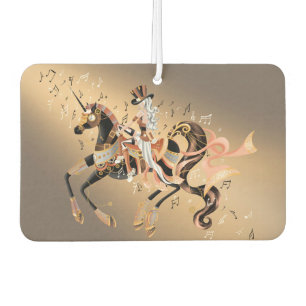 Steampunk und mechanisches Pferd  Autolufterfrischer