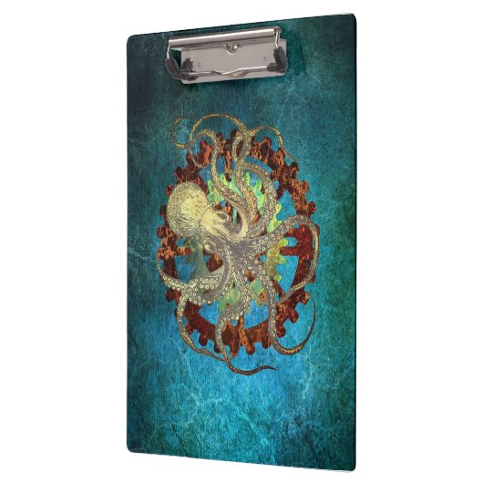 Steampunk- und Uhrwerk Klemmbrett (Links)