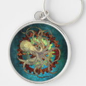 Steampunk- und Uhrwerk Schlüsselanhänger (Vorne)