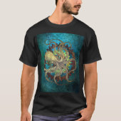 Steampunk- und Uhrwerk T-Shirt (Vorderseite)