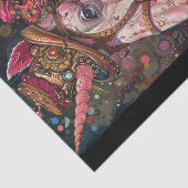 Steampunk Unicorn Seidenpapier (Ausschnitt)