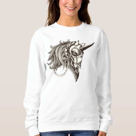Steampunk Unicorn Sweatshirt (Vorderseite)