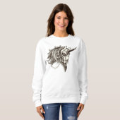 Steampunk Unicorn Sweatshirt (Vorne ganz)