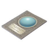 Steampunk Unterseeboot hublot Notizblock (Linke Seite)