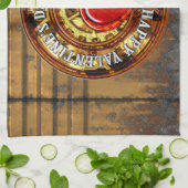 Steampunk Valentine 1A Küchentücher (Gefaltet)