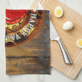 Steampunk Valentine 1A Küchentücher (Viertel Falte)