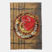 Steampunk Valentine 1A Küchentücher (Vertikal)