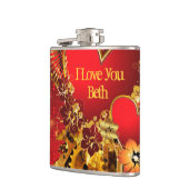 Steampunk Valentine 2 Weapped Flask Flachmann (Links)