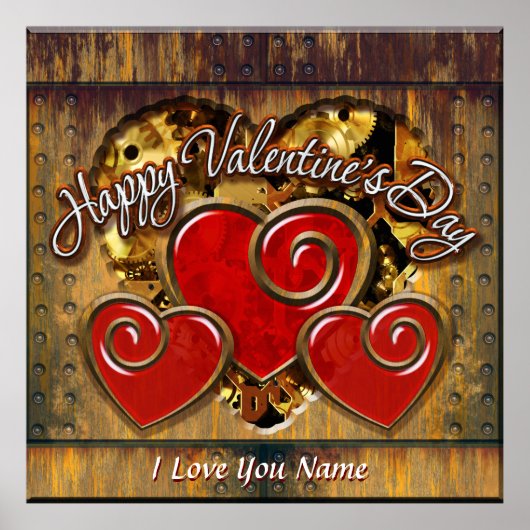 Steampunk Valentine 3 Poster (Vorne)