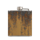 Steampunk Valentine 3 Wrapped Flask Flachmann (Rückseite)
